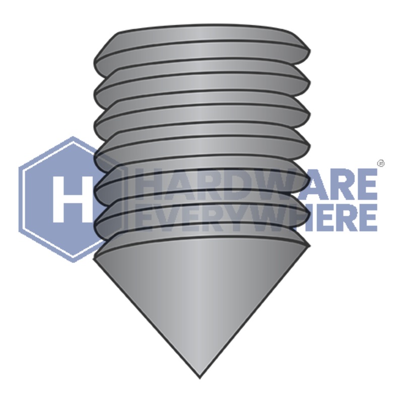 1/4-20 x 3/8 SOCKET SET SCREWS / 18-8 Stainless / Plain