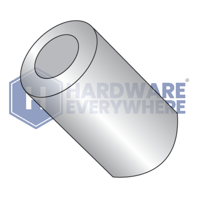 10 x 3/8 ROUND SPACERS / Aluminum / Plain FUL163378748816