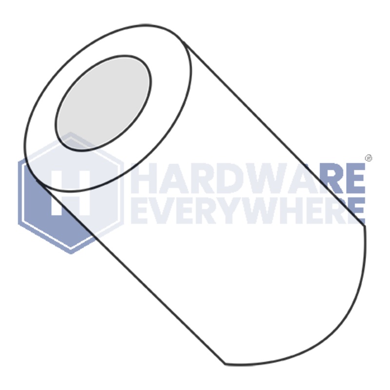 2 x 5/16 ROUND SPACERS / Nylon / Natural White FUL163378748698