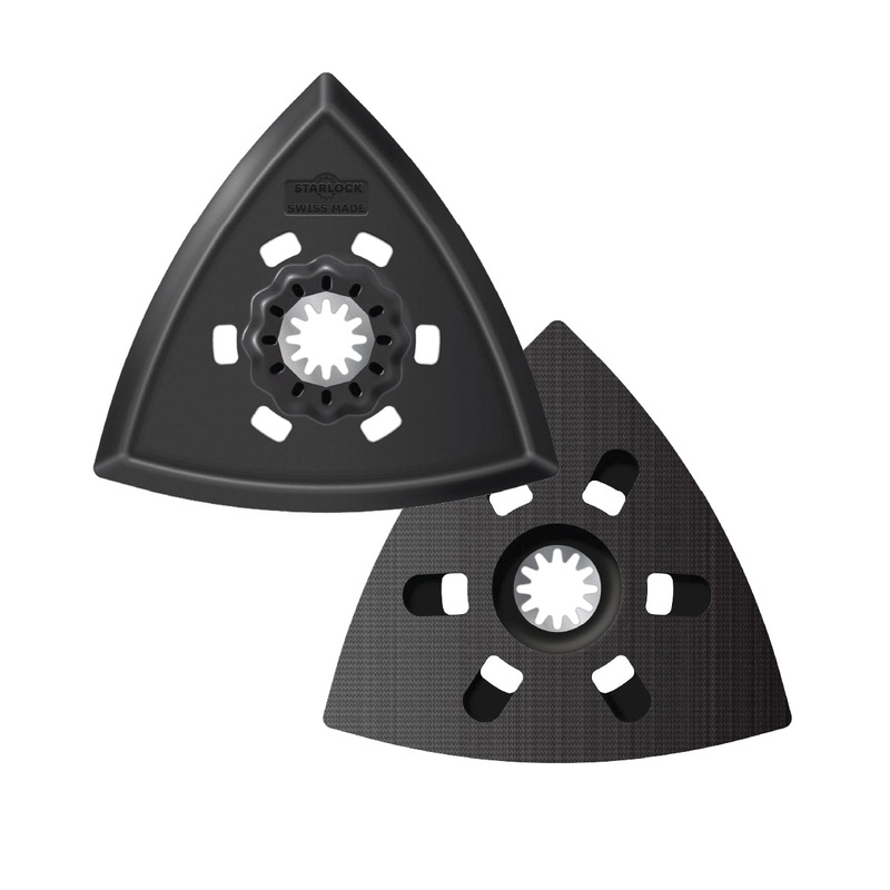 IMPERIAL BLADES STARLOCK IBSLTSP-1 Oscillating Triangle Sanding Pad, 3-1/8 in W