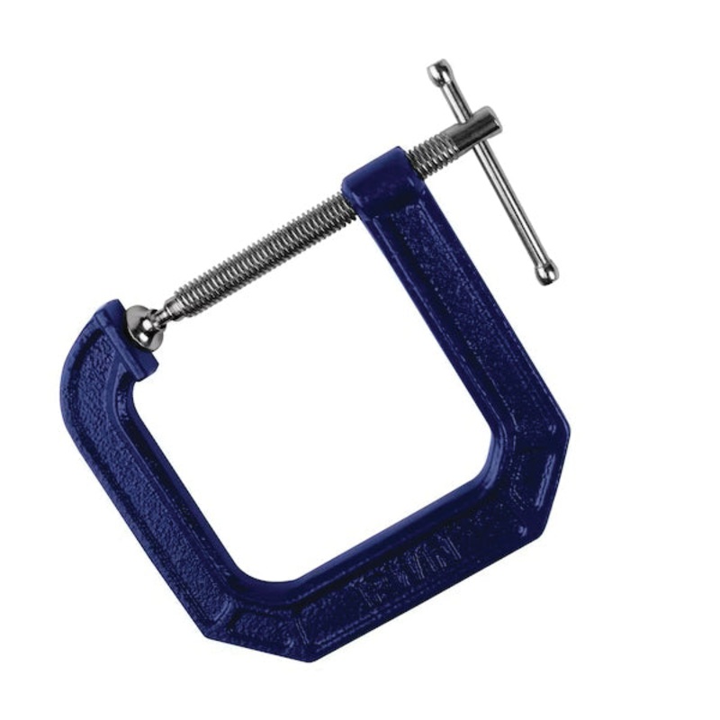 IRWIN QUICK-GRIP 225134 C-Clamp, 3 in Max Opening, 4-1/2 in D Throat