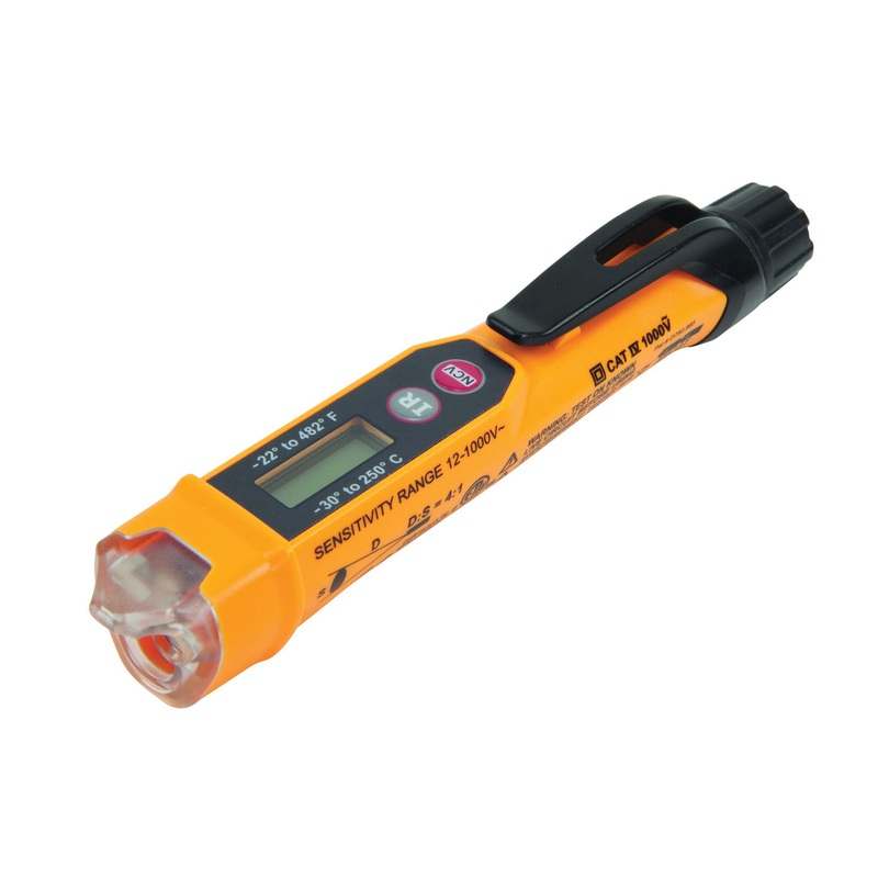 KLEIN TOOLS NCVT-4IR Voltage Tester, 12 to 1000 V