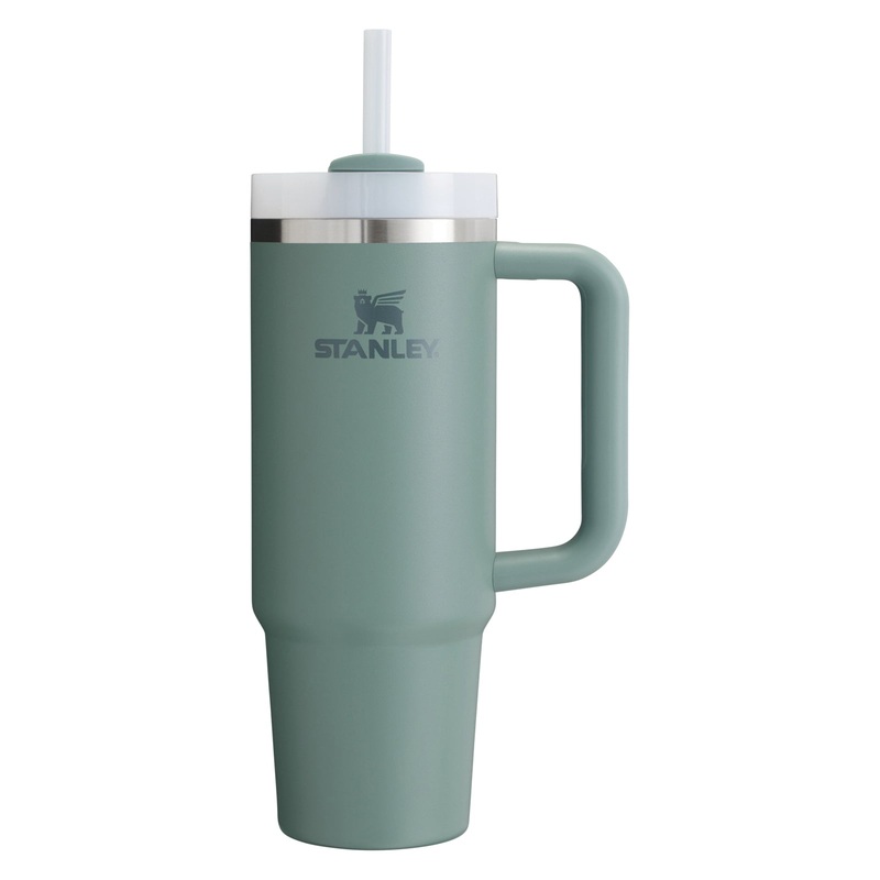 STANLEY The Quencher H2.0 Flowstate 10-10827-025 Tumbler, 30 oz Capacity, FlowState Lid, Comfort Grip Handle, Shale