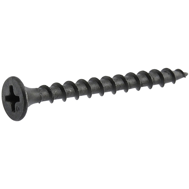 The Project Center 47719 Interior Drywall Screw, #10-24 Thread, Coarse Thread, Phillips Drive, #2 Drive, Bugle Head