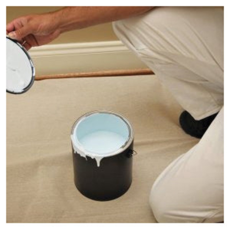 TRIMACO 56708 Drop Cloth, 4 ft W, 15 ft L