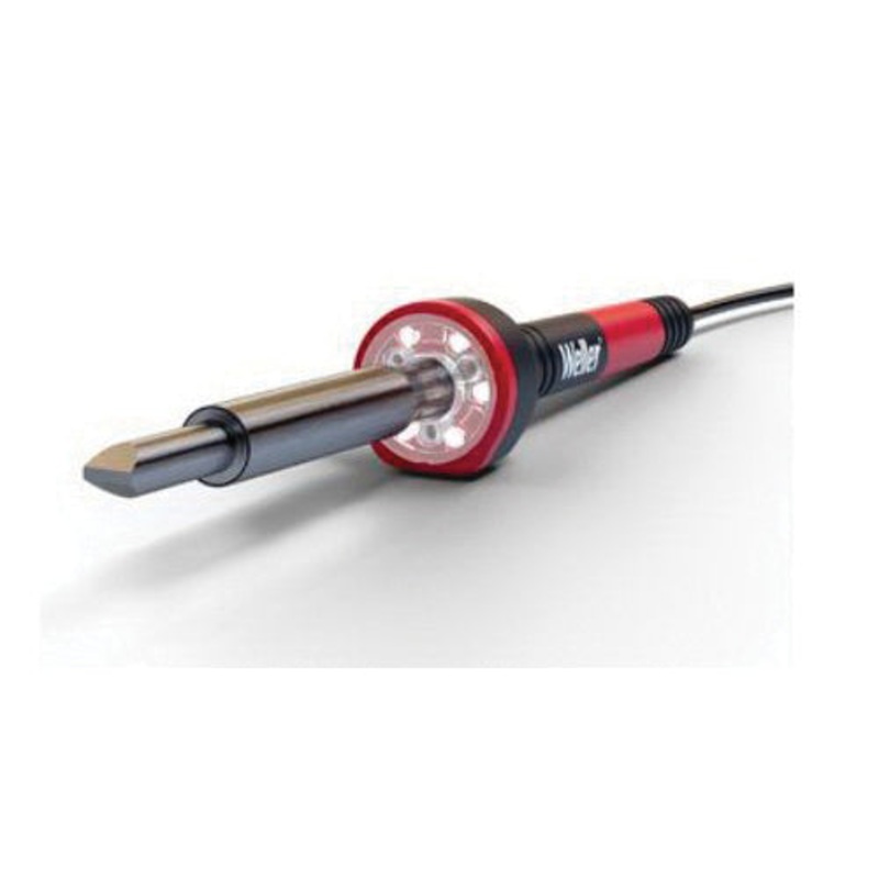 Weller WLIR8012A Soldering Iron With LED Halo Ring, 120 V, 80 W, 800 deg F, Chisel Tip