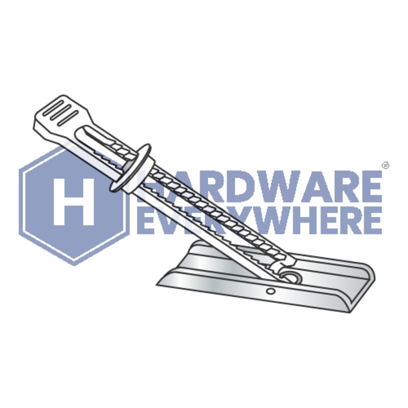 3/16 PLASTIC TOGGLE ANCHORS / Steel / Zinc