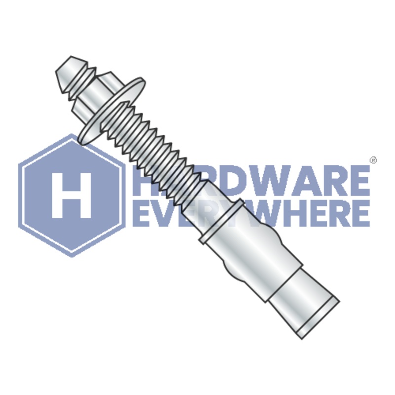 3/4 x 10 WEDGE ANCHORS / Steel / Zinc