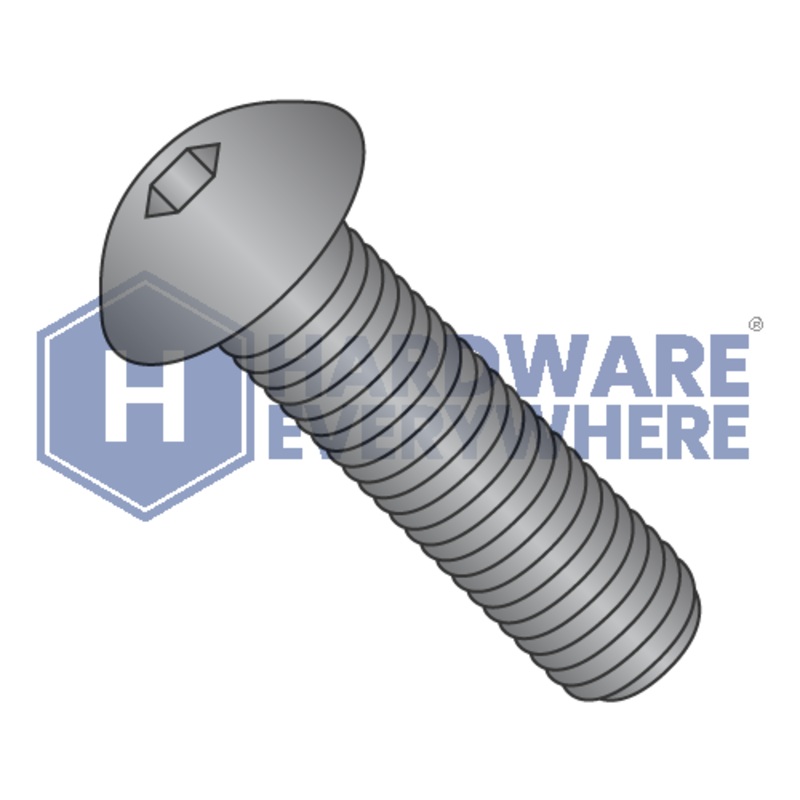 3/8-24 x 1 BUTTON HEAD SOCKET CAP SCREWS / Button Head / Steel / Black Oxide