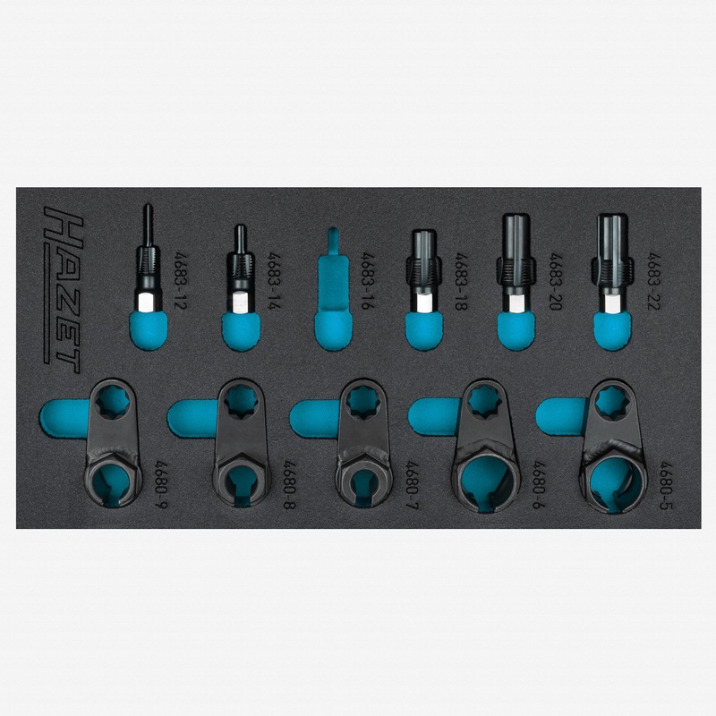Hazet 163-611/10 Tool Set for Exhaust Probes, 10 Pieces