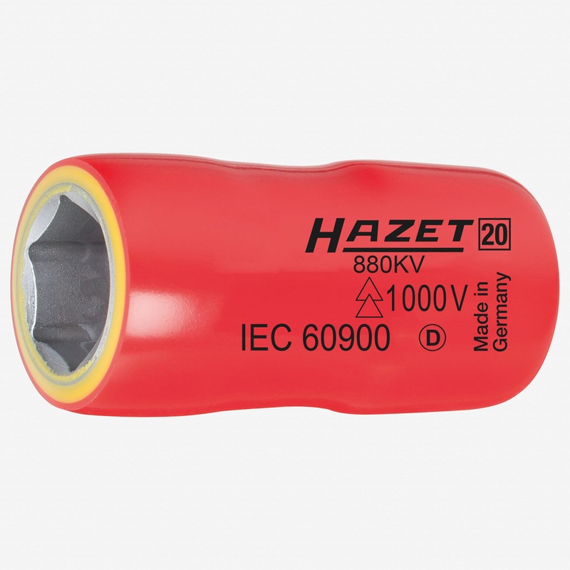 Hazet 880KV Insulated 3/8" Metric Socket, 16mm