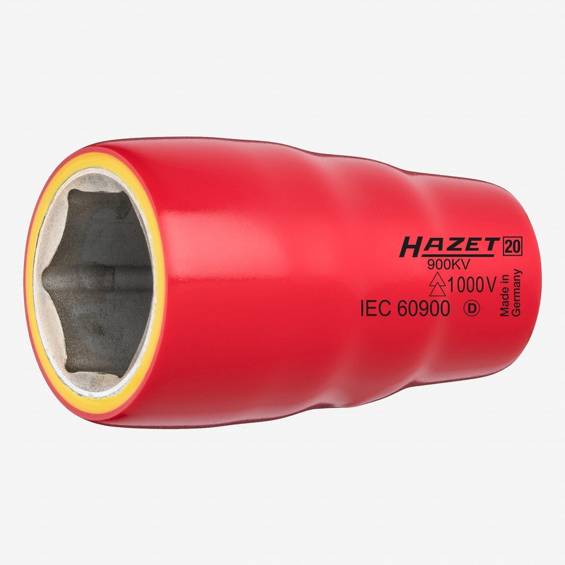 Hazet 900KV Insulated 1/2" Metric Socket, 11mm