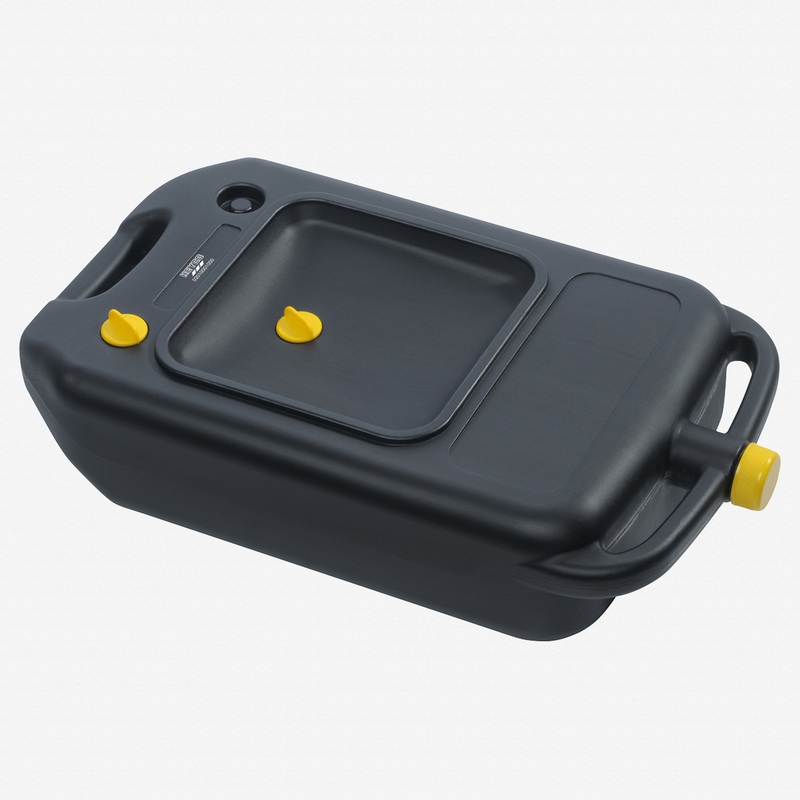 Heyco Drain Pan with Canister, 10 L