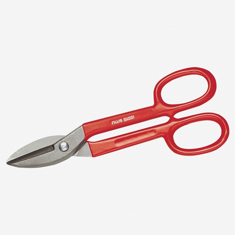 NWS 12" American Pattern Tin Snips - Atramentized - Plastic Grip