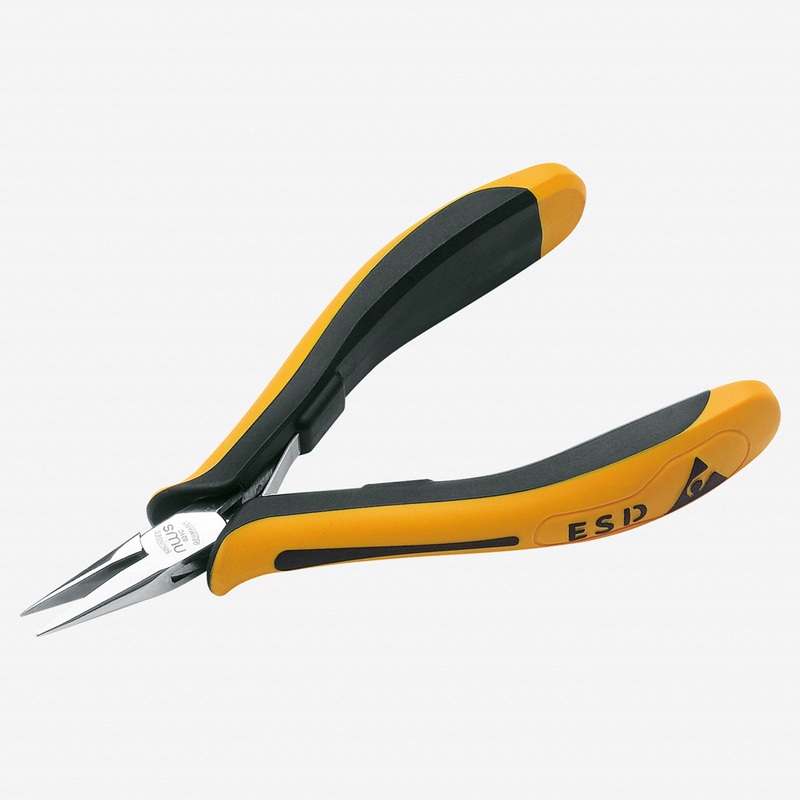 NWS 4.5" Chain Nose Pliers ESD - SoftGripp