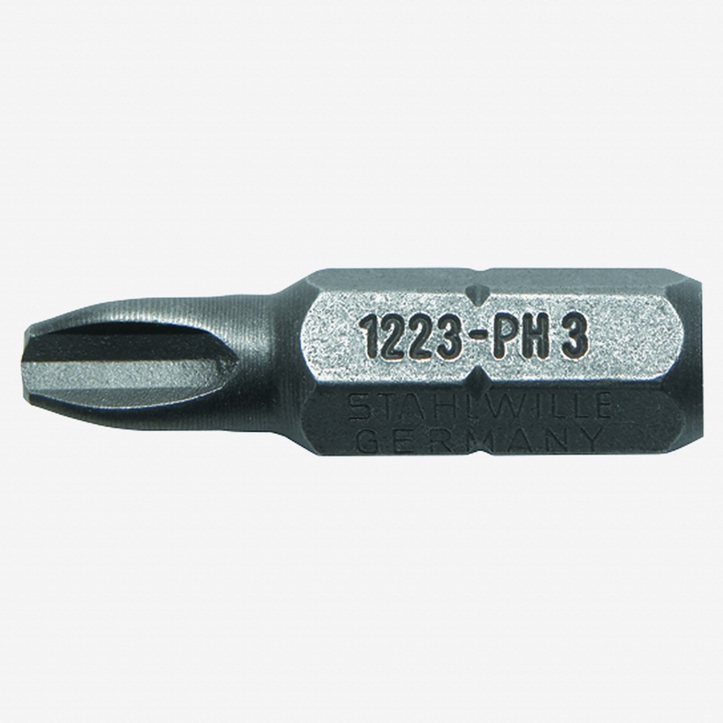 Stahlwille 1234 #4 x 32mm Phillips Insert Bit, 5/16" Hex