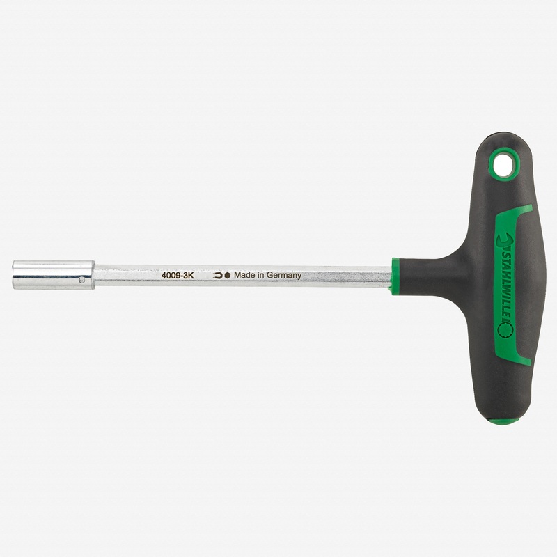 Stahlwille 4009 Magnetic 1/4" Hex Bit Holder with T-Handle