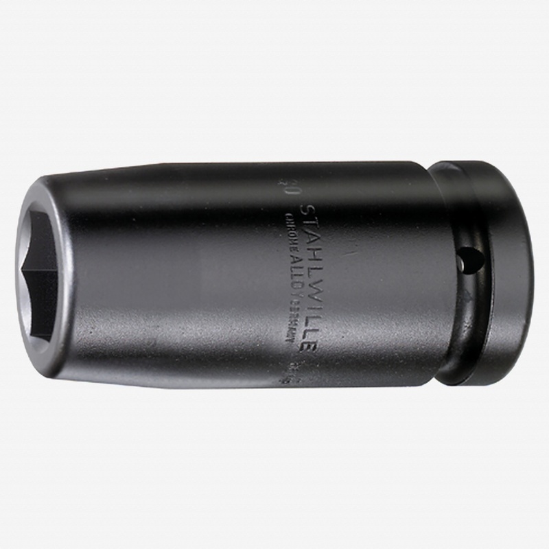 Stahlwille 66IMP Extra Deep Impact Socket, 1" Drive, 6 Point, 41 mm