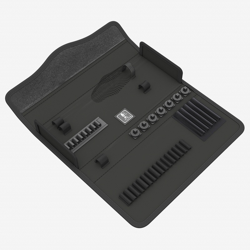 Wera 136403 Textile Case for Kraftform Kompakt Zyklop Mini 2 Set, Empty