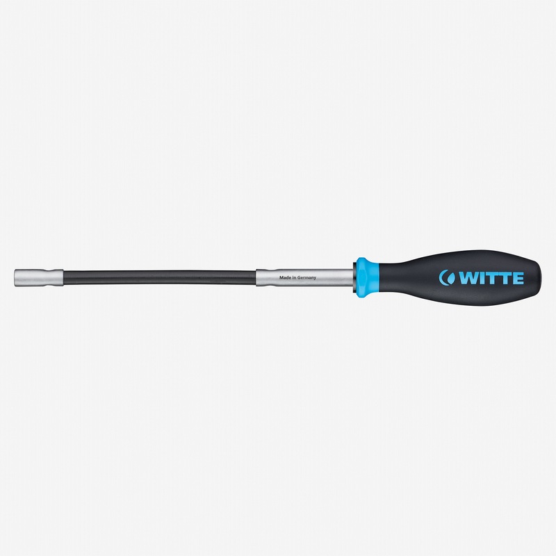 Witte Pro Metric Nutdriver with Flex Shaft, 7.0 x 210mm