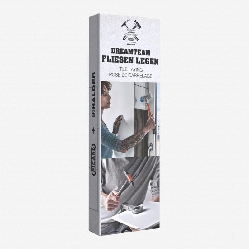 Halder Dream Team Floor Tiling Box Set, 2 Pieces