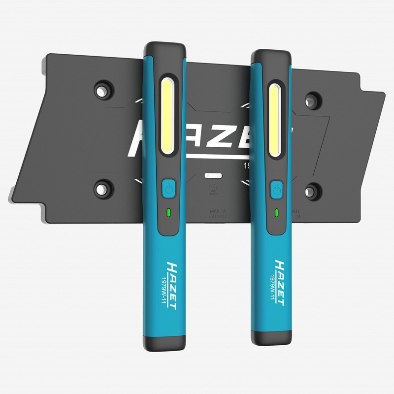 Hazet 1979W-11/3 LED Penlight Set with Wireless Charger, 3 Pieces