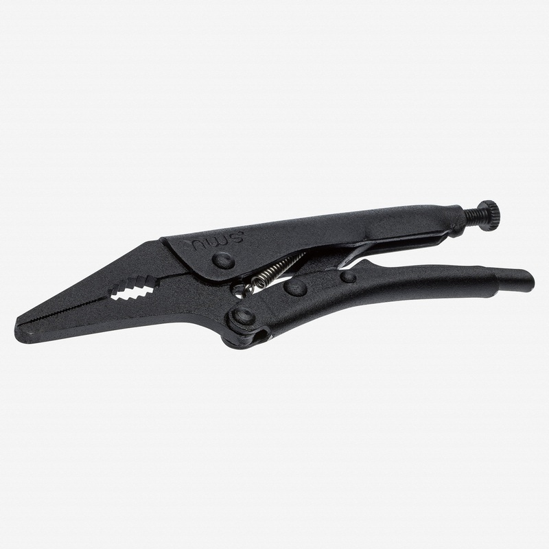NWS 6" Long Flat Grip Pliers - Atramentized