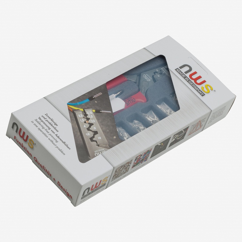 NWS Crimping Pliers and End-Sleeves Assortment (300 piece)