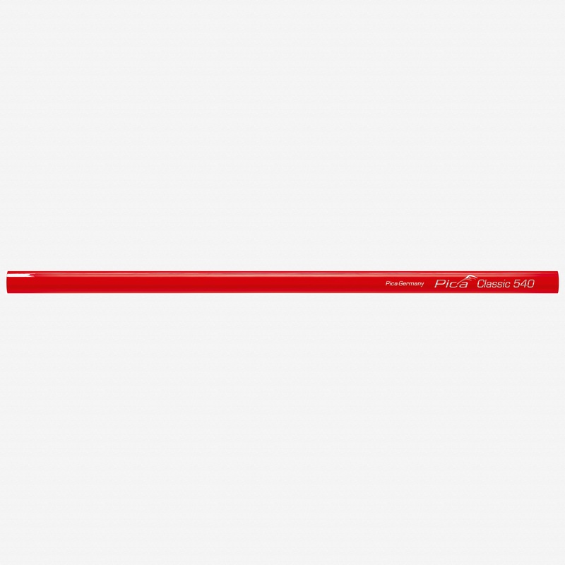 Pica Classic Oval Carpenter Pencil, 30cm, 10 Pieces