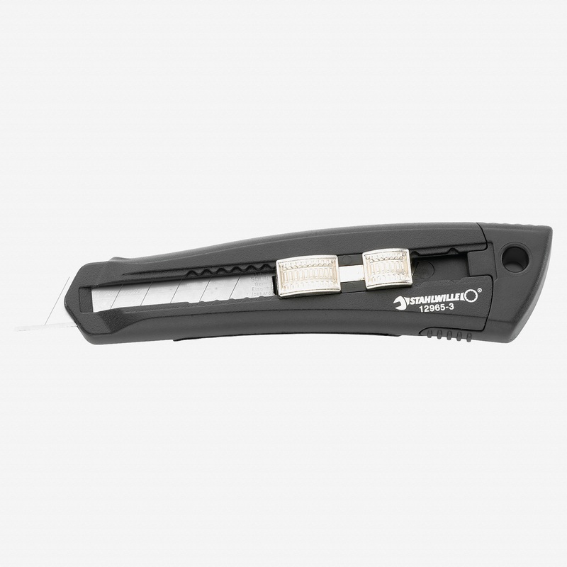 Stahlwille 12965-3 Snap-off Blade Utility Knife, 18 mm