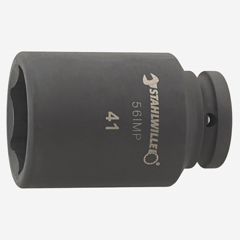 Stahlwille 56IMP Extra Deep Impact Socket, 3/4" Drive, 6 Point, 32 mm