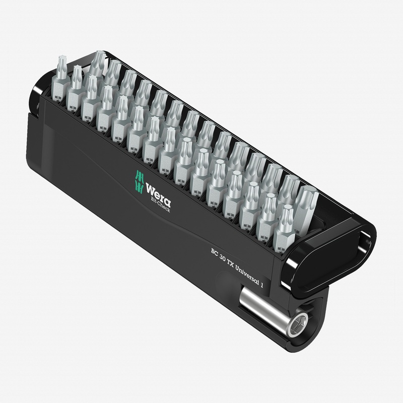 Wera 057900 Bit-Check 30 TX Universal 1 SB, 30 Pieces