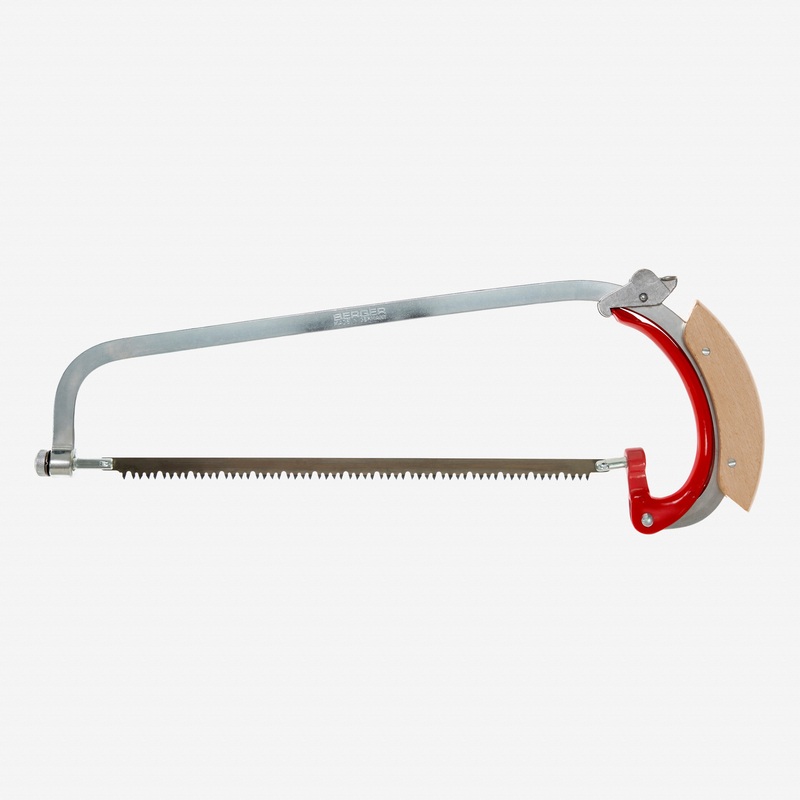 Berger Bow Style Pruning Saw, Wood Handle, 14"