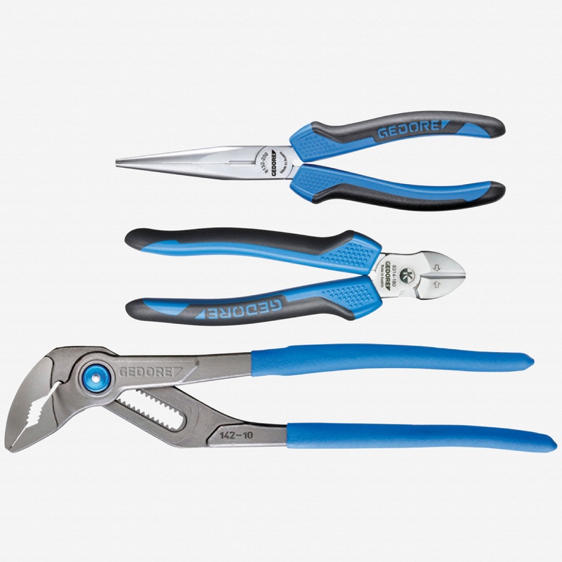 Gedore 1102-007 3 Pc Pliers Set in L-BOXX Mini