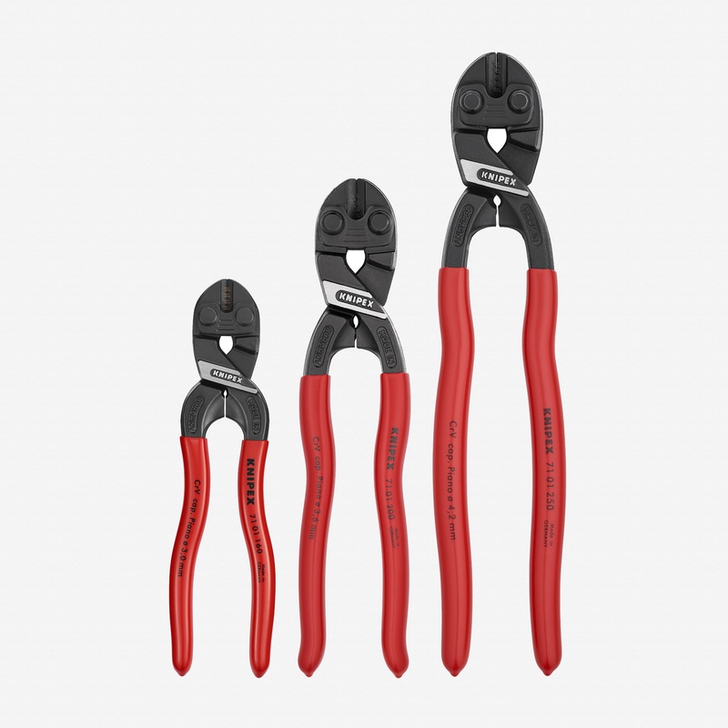 Knipex Cobolt Bolt Cutter Set, 3 Pieces