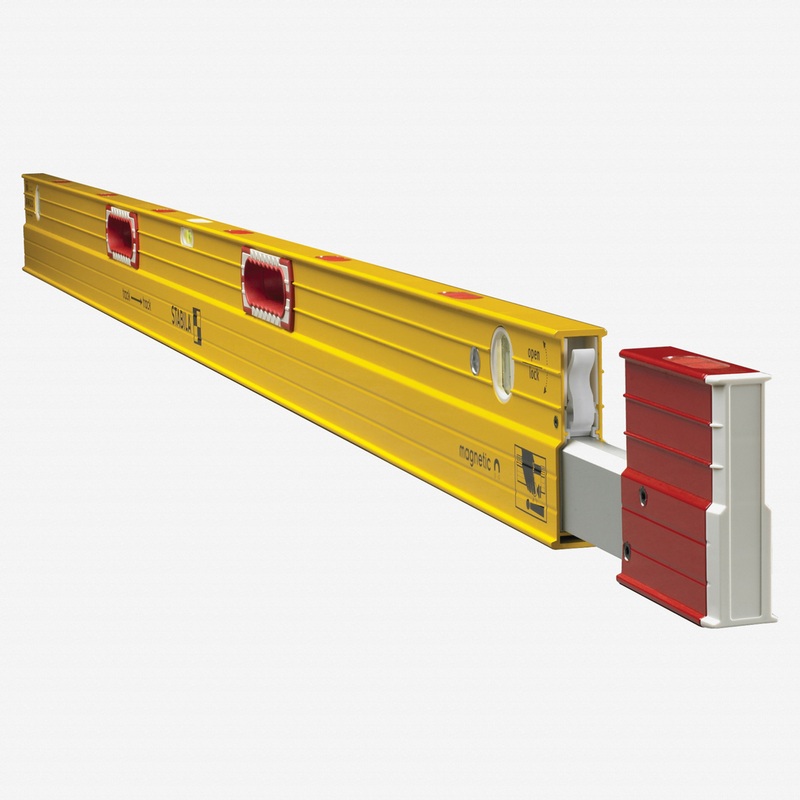 Stabila Type 106TM Magnetic Extendable Plate Level, 7'-12'