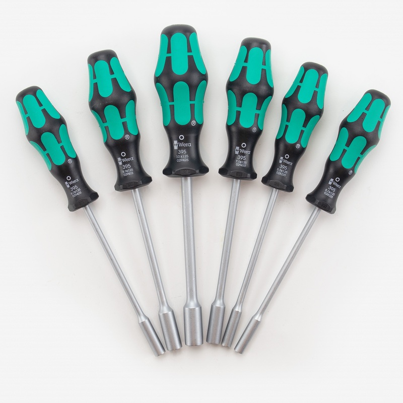 Wera Kraftform Plus Metric Nut Driver Set, 6 Pieces