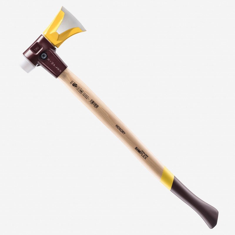 Halder Simplex Splitting Axe with Superplastic Hammer Face and Cast Iron Housing, 1.97" / 100.18 oz.