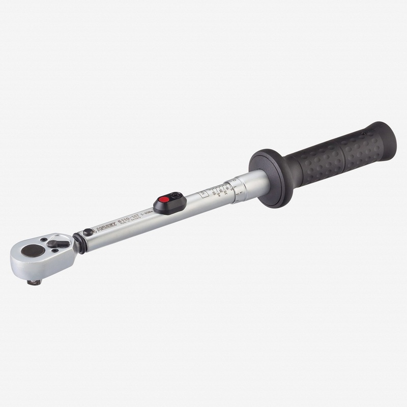 Hazet 6110-1CT Torque Wrench, 3/8" Drive, 5-60 Nm with HiPer Reversible Ratchet