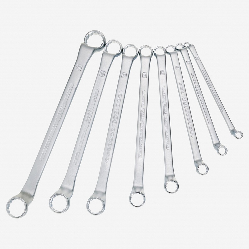 Hazet 630/8 Double box-end wrench offset set 8 pc metric
