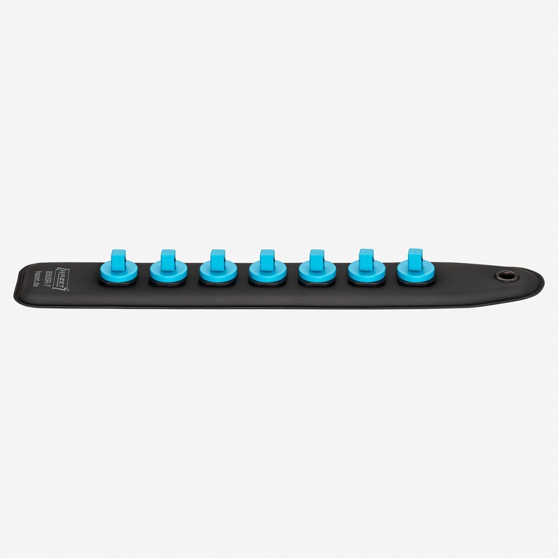 Hazet 850SR-7 Plastic SmartRail with 7 Slots, 1/4" Square Drive, Empty