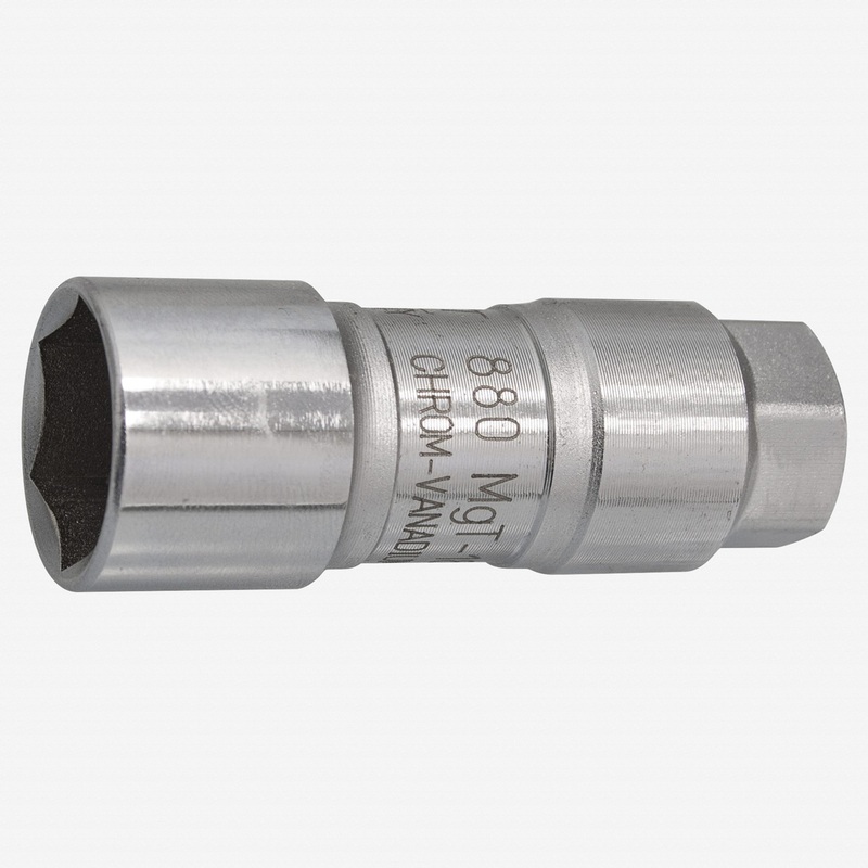Hazet 880MGT-18 Magnetic Motorcycle Spark plug socket 3/8"