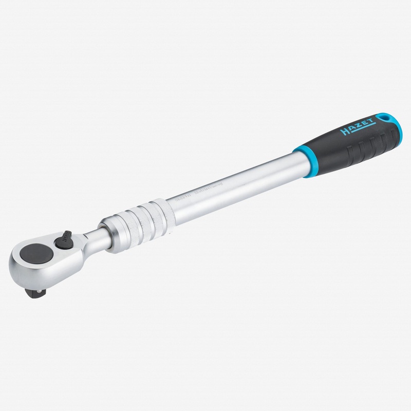 Hazet 916HPLG Fine Tooth 1/2" Reversible Ratchet, Extendable