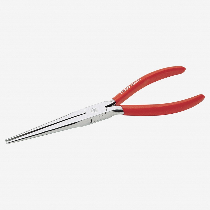 NWS 7.5" Needle Pliers - MicroFinish - Plastic Grip