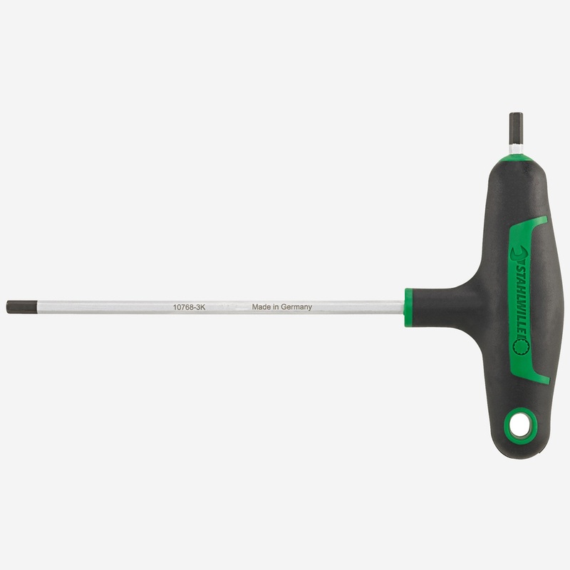Stahlwille 10768-3K Dual Drive Hex T-Handle, 8.0 x 200mm