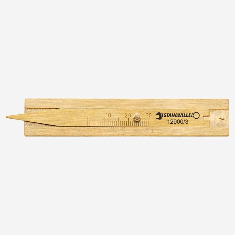 Stahlwille 12900/3 Tire Tread Vernier Gauge
