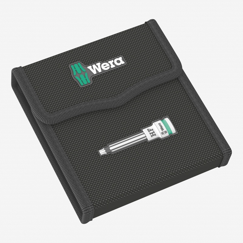 Wera 003185 8767 B 3/8" Drive Zyklop Torx Bit Socket Set with Holding Function, Long