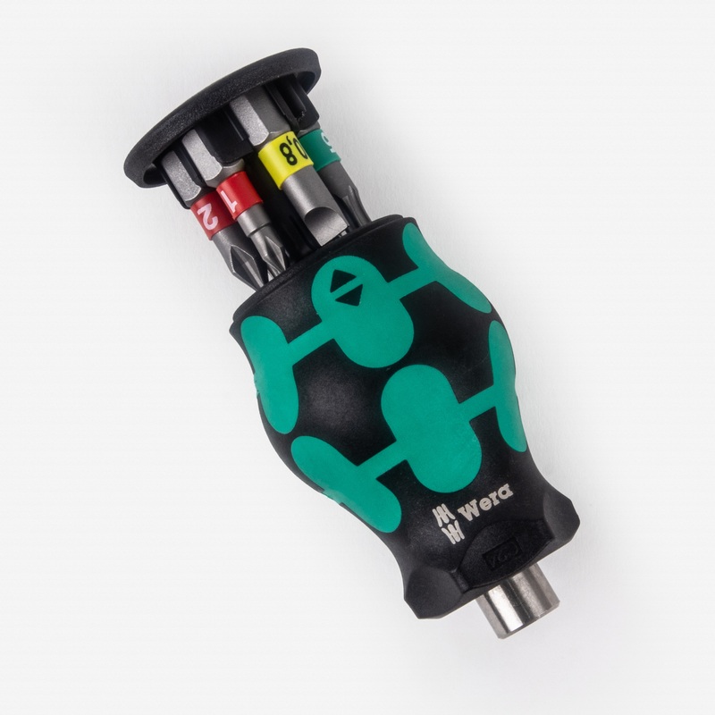 Wera 008873 Kraftform Kompakt Stubby 1 with PH/TX/SL Bit Storage