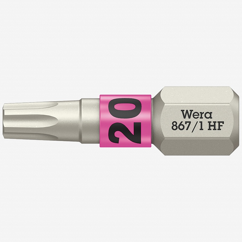 Wera 066142 Torx HF Bit, T20 x 25mm