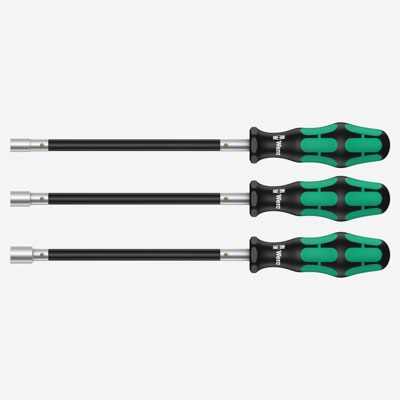 Wera 135311 Hose Clamp Screwdriver Set, 3 Pieces